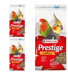 Versele Laga Prestige Paraket Sultan Papağanı Cennet Papağanı Yemi 1 Kg X 3 Adet