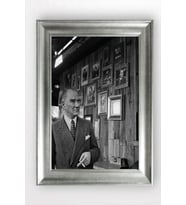 Gümüş Çerçeveli Atatürk Tablo cv721