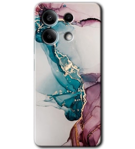 Xiaomi Redmi Note 13 Pro 5G Kılıf HD Desen Baskılı Kılıf - Liquid Mermer