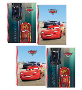 Keskin Color Cars 4 Parça A4 Defter Seti