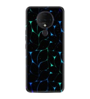 Tecno Spark 6 Kılıf Silikon Desen Naif Çizgiler 1680