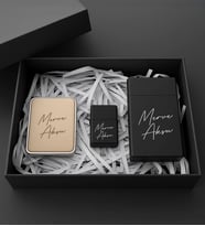 BK Gift Kişiye Özel İsimli Sigara Kutusu & Çakmak & Katlanır Makyaj Aynası Hediye Seti, Hediye Kutulu Set