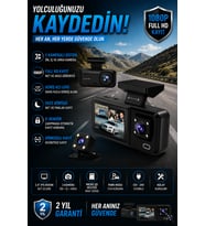 A98 Geniş Açılı Full HD Araç Kamerası