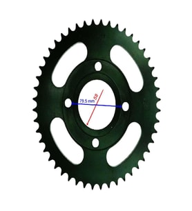 125 CG MODEL ARKA DİŞLİ 428-48T İÇ 58 MM IND ÖM