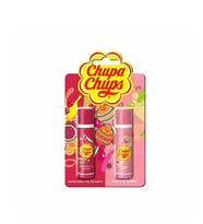 Chupa Chups Lip Balm 2li Dudak Bakım Kremi 4gr - Karpuz Ve Şeftali (Çok Renkli)