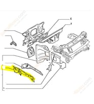 PALİO SİENA ŞASE KOLU YAN ÜST SOL 46767193