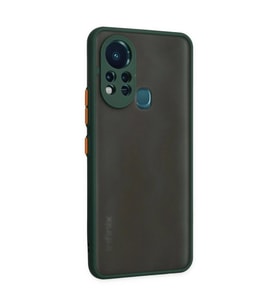 İnfinix Hot 11s Kılıf Montreal  Kapak - Yeşil