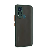 İnfinix Hot 11s Kılıf Montreal  Kapak - Yeşil
