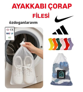 Ayakabı Çorap Yıkama Filesi