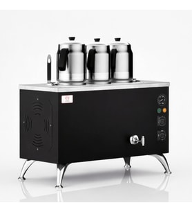 Anka Elektrikli Black Pro Compact Smart 3 Demlikli 30 Litre Çay Makinesi 220V