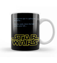 Star Wars Opening Crawl 01 Kupa Bardak Porselen