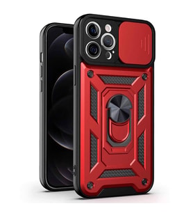 Microsonic Apple iPhone 12 Pro Max Kılıf Impact Resistant Kırmızı