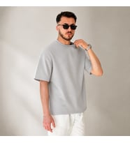 Düz Basic Oversıze Tshirt
