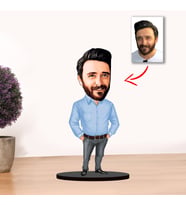Kisiye Özel Karikatür Erkek MÜDÜR Biblo MODEL 5