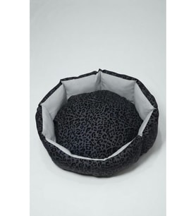 Yumuşak Yuvarlak Pet Yatağı, 60 cm, Yıkanabilir ve Elyaf Dolgulu