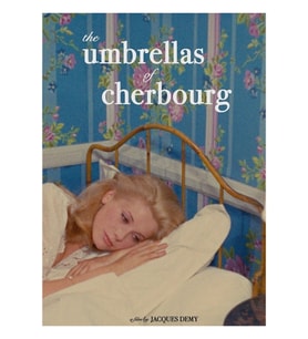 Cherbourg'un Şemsiyeleri Tablo Ahşap Poster Dekoratif