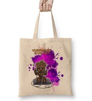Marvel Guardıans Of The Galaxy Grot Bez Çanta Uzun Saplı