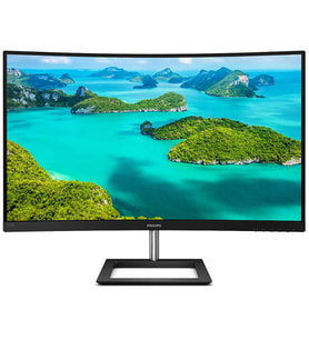 31.5 PHILIPS 322E1C/00 4MS 75MHZ 1XVGA 1XHDMI 1XDP FHD 1920X1080 CURVED VESA SİYAH
