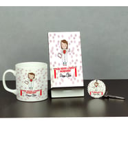 Kök Hücre ve Doku Mühendisi Üçlü Set (Kupa + Telefon Standı + Anahtarlık)