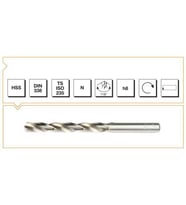 Makina Takım 0.7 mm HSS DIN 338 Silindirik Saplı Kısa Taşlanmış Matkap Ucu - MTE B00007000070