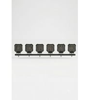 Çalışma Lambası Metal Kare 6'lı Led Bar