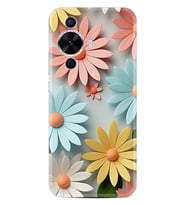 Huawei Nova 12S Kılıf Boutique Baskılı Resimli Güzel Çiçekler Pcode -020
