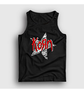 Presmono Unisex Siyah Star Müzik Metal Korn Atlet 513988tt