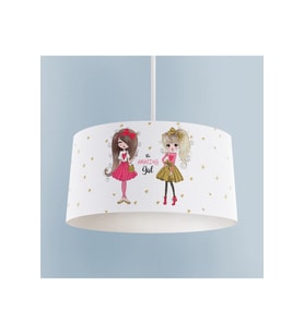MEKTA HOME BEBEK VE ÇOCUK ODASI The Amazing Girl Desenli Avize