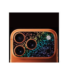 iPhone 17 Pro Max Tam Kaplayan Kamera Çerçeve Koruyucu Desenli Baskılı - FOSFOR