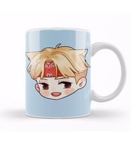 Chibi Face Suga Bts 01 Kupa Bardak Porselen
