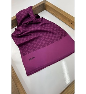 994 Aker Elegance Monogram Şal 1090100