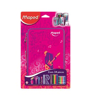 Maped Girly Çift Gözlü İçi Dolu Kalem Kutusu 967431
