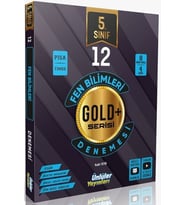 Ünlüler Yayınları 5. Sınıf Fen Bilimleri Gold Serisi 12 Deneme