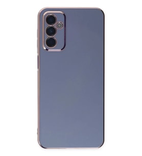 Galaxy M23 Kılıf Volet Silikon - Mavi