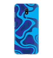 Xiaomi Redmi 8A Uyumlu Kapak Renkli Desen Tasarımlı Şeffaf Silikon Kılıf