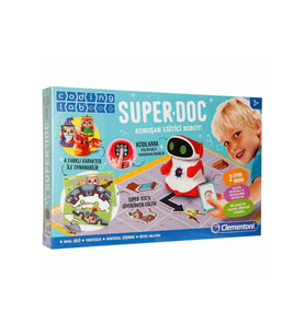 Clementoni-64960 Süper Doc Eğitici Konuşan Robot