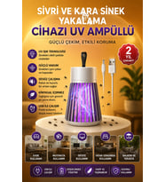 Sessiz Teknolojili Gece Boyu Sivrisinek Koruma Lambası
