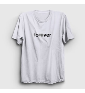Presmono Unisex Beyaz Forever Over T-Shirt 434903tt