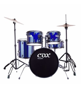 Cox CDS1-BL Akustik Bateri Seti
