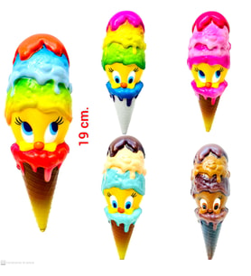 Tweety Sukuşi Büyük Boy Tweety Civciv Dondurma Squishy Yükseklik 19cm.