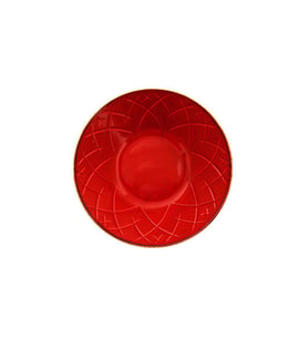 Porland Christina Kırmızı Kase 24cm