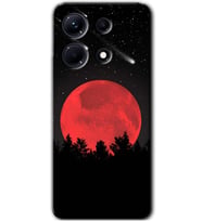 İnfinix Note 30 Pro Kılıf HD Desen Baskılı Kılıf - Kanlı Ay