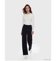 LCW Modest Siyah Soft Touch Kadın Eşofman Altı
