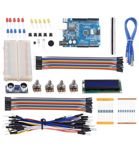 Arduino 124 Parça Uno R3 Robotik Kodlama Süper Başlangıç Seti T1