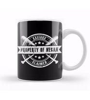 Property Of Negan Walking Dead Kupa Bardak Porselen