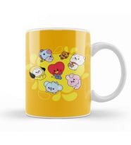 Bts Kpop Adorable Characters 01 Kupa Bardak Porselen