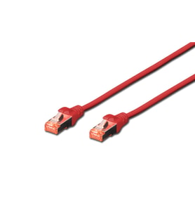 Beek CAT 6 SFTP/PIMF (Pairs In Metal Foil) Patch Kablosu, 5 metre, LSZH, AWG 26, Kırmızı Renk