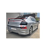 PEUGEOT 407  Uyumlu BAGAJ ÜSTÜ SPOYLER SPOYLER FİBERGLASS BOYASIZ