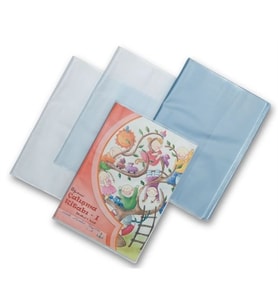 Temat 10'Lu Kırmızı Tek Kenarı Yapışkanlı Defter Kabı 214908