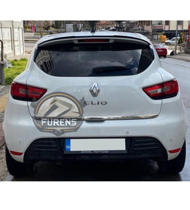 Renault Clio 4 2012-2019 Bagaj Üstü Yarasa Spoiler Bagaj Çıtası Piano Black Spoyler